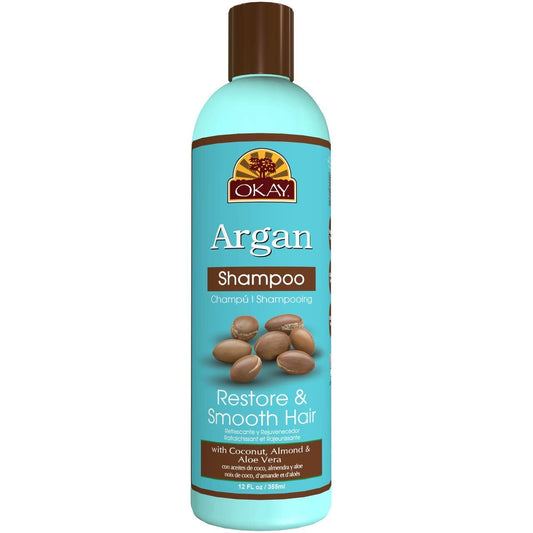 OKAY RESTORATIVE ARGAN SHAMPOO 12OZ.