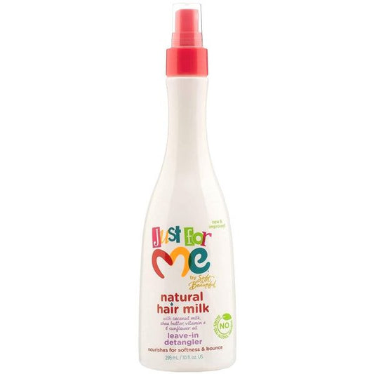 JUST FOR ME NATURAL HAIR MILK LEAVE-IN DETANGLER 10 FL.OZ.