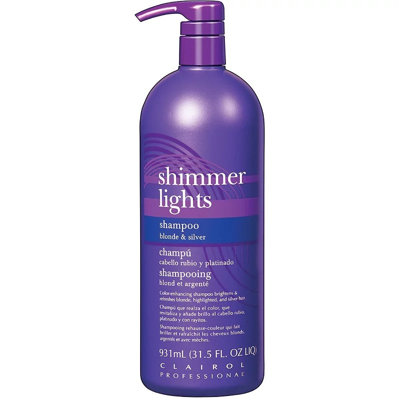 SHIMMER LIGHTS PURPLE SHAMPOO, BLONDE & SILVER HAIR
