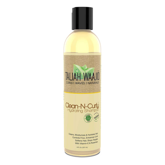 CLEAN-N-CURLY HYDRATING SHAMPOO 8OZ.