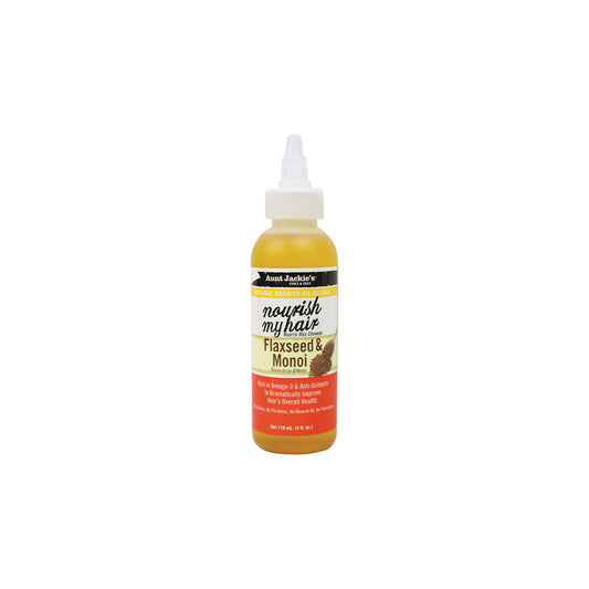 AUNT JACKIE'S NOURISH MY HAIR - FLAXSEED & MONOI 4 OZ.