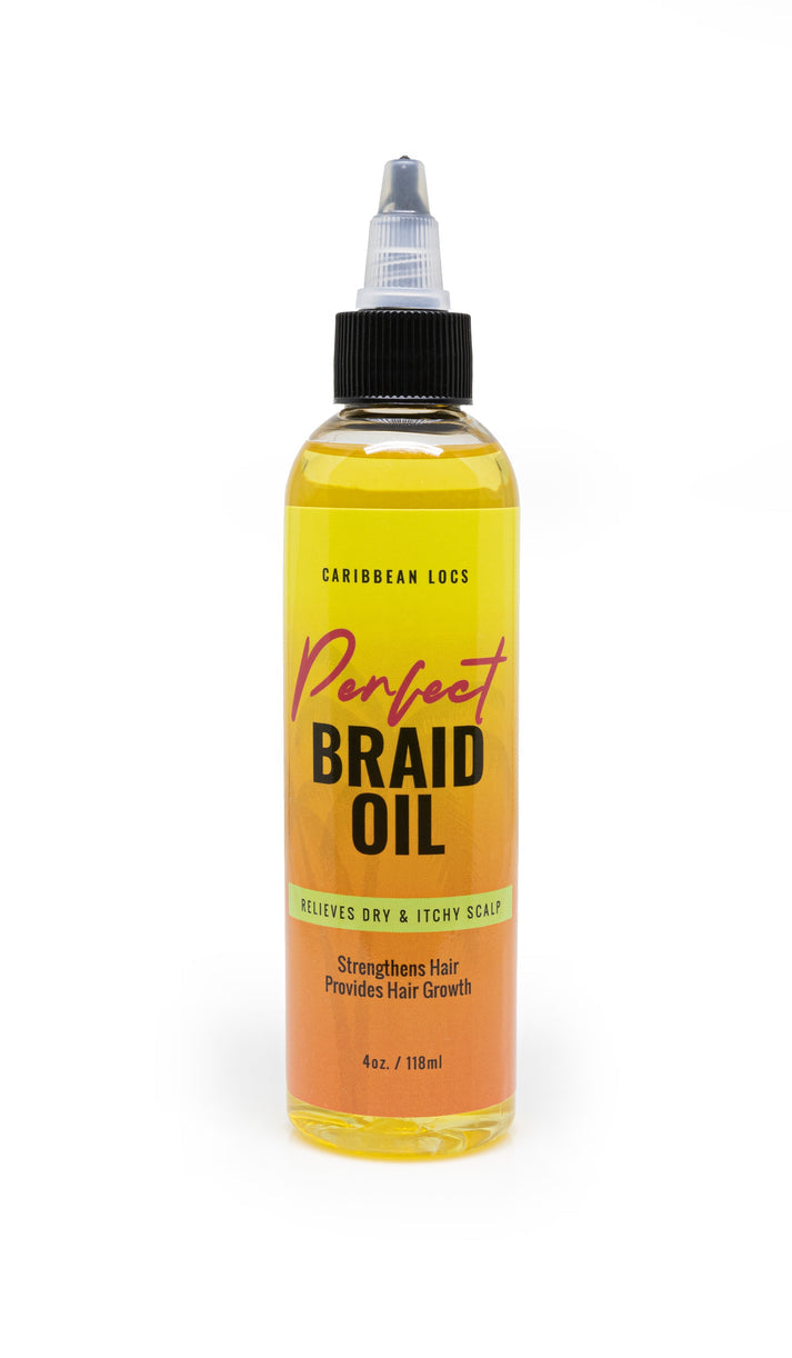 CARIBBEAN LOCS PERFECT BRAID OIL 4 OZ.