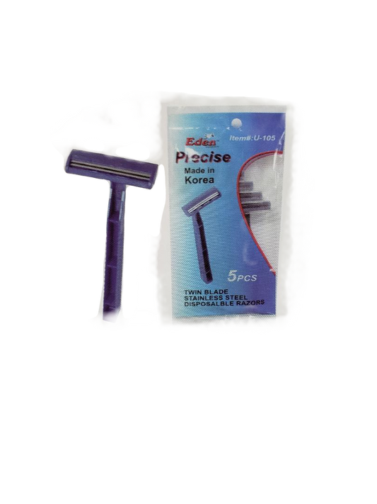 EDEN DISPOSAL RAZORS 5PCS