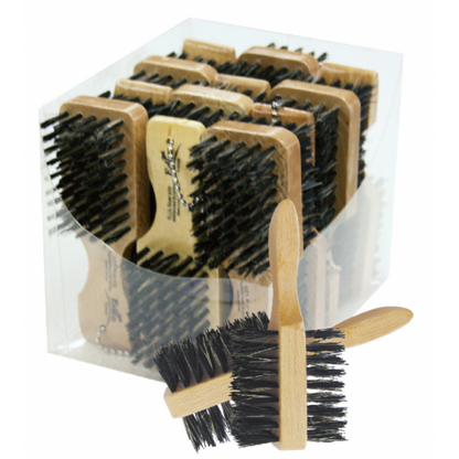 EDEN 2 SIDED MINI SOFT & HARD CLUB BRUSH (00533)