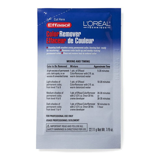 L’ORÉAL - EFFASOL COLOR REMOVER (PACKET)