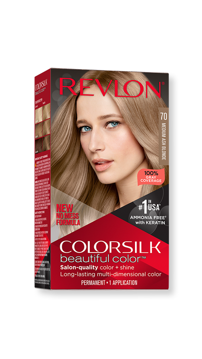 REVLON COLORSILK BEAUTIFUL COLOR PERMANENT HAIR DYE