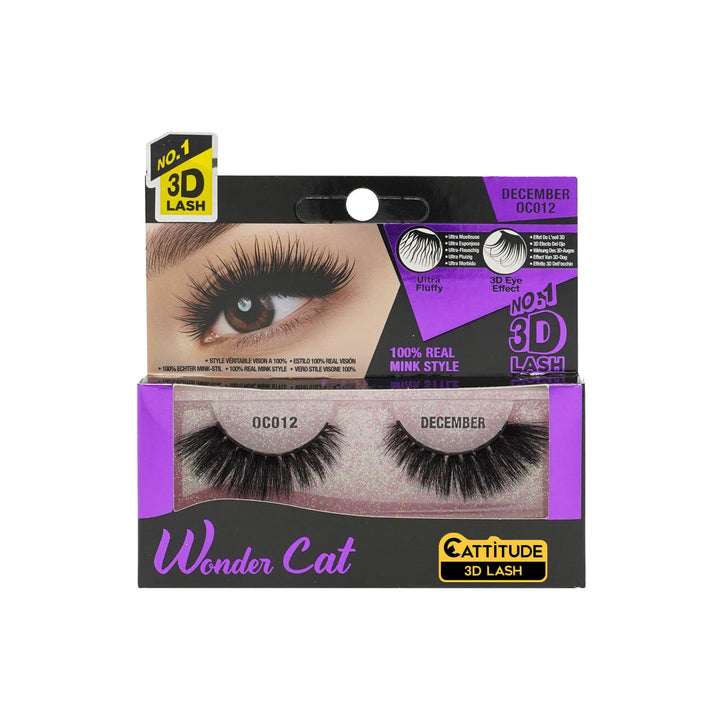 EBIN DECEMBER - WONDER CAT 3D FAUX MINK LASHES