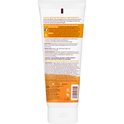 PALMER’S LENGTH RETENTION CURLING CREAM + BIOTIN 7 FL.OZ.