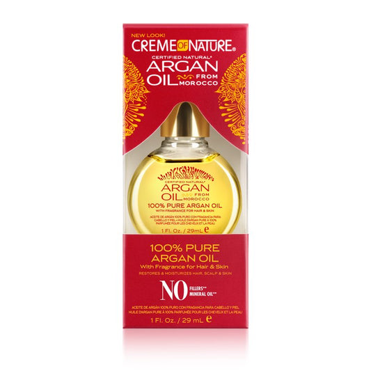 CREME OF NATURE 100% PURE ARGAN OIL 1 FL. OZ.