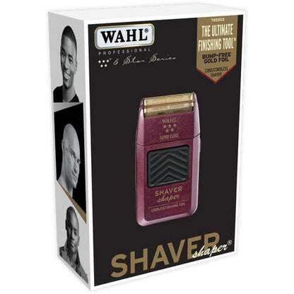 WAHL 5 STAR CORD/CORDLESS SHAVER/SHAPER - RED