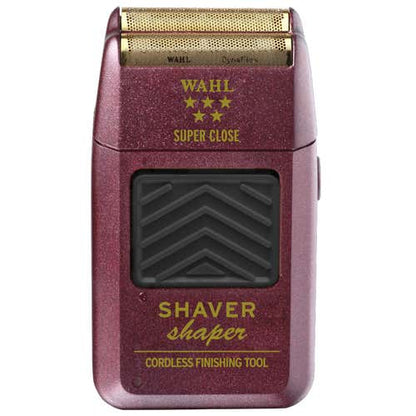 WAHL 5 STAR CORD/CORDLESS SHAVER/SHAPER - RED