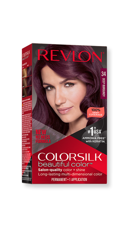REVLON COLORSILK BEAUTIFUL COLOR PERMANENT HAIR DYE