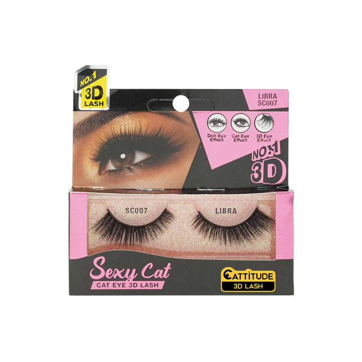 EBIN LIBRA - SEXY CAT 3D LASHES
