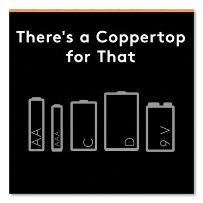 DURACELL COPPERTOP AA BATTERIES 2/PACK