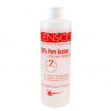 LENSCO 100% PURE ACETONE REMOVER