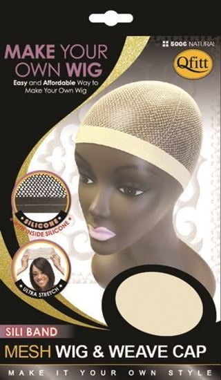 Qfitt Sili Band Mesh Wig & Weave Cap