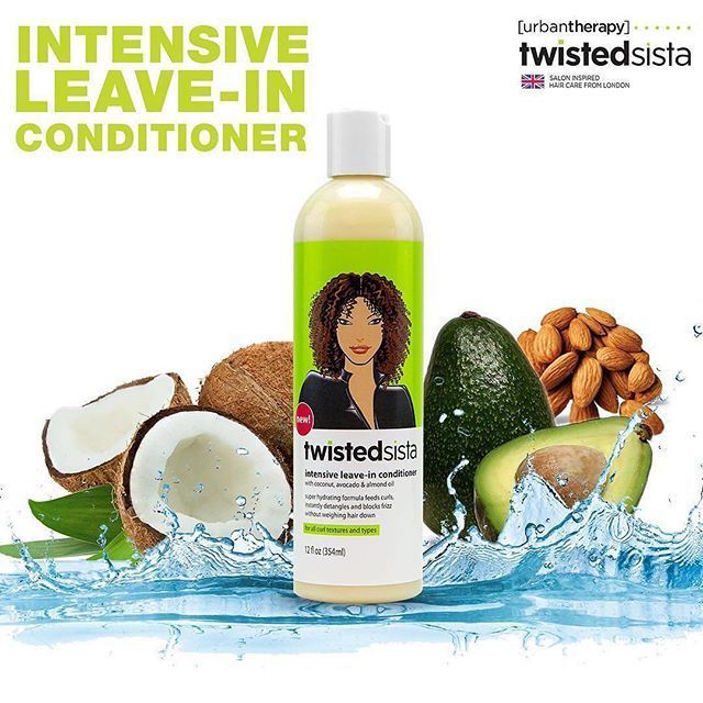 TWISTED SISTA INTENSIVE LEAVE-IN CONDITIONER 12 FL.OZ.