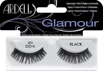 GLAMOUR LASHES DEMI BLACK #101