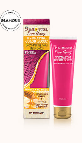 CREME OF NATURE PURE HONEY HYDRATING COLOR BOOST 3 FL.OZ.