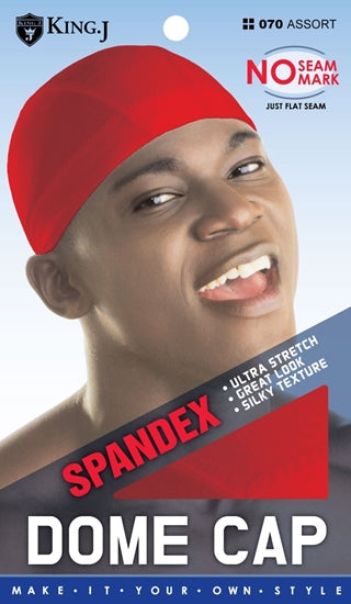KING J SPANDEX DOME CAP