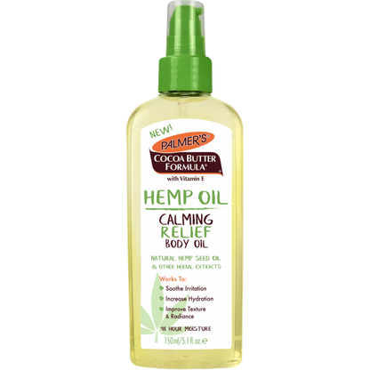PALMERS HEMP OIL CALMING RELIEF BODY OIL 5.1 OZ.