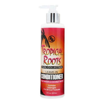 BRONNER BROTHERS TROPICAL ROOTS CURL COLLECTION LEAVE-IN CONDITIONER 8 OZ.