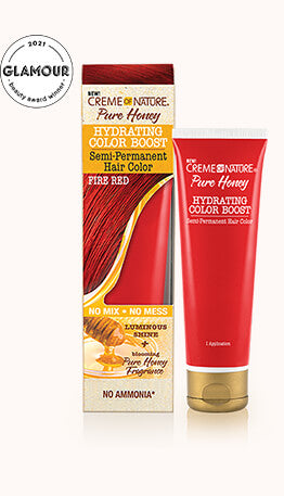 CREME OF NATURE PURE HONEY HYDRATING COLOR BOOST 3 FL.OZ.