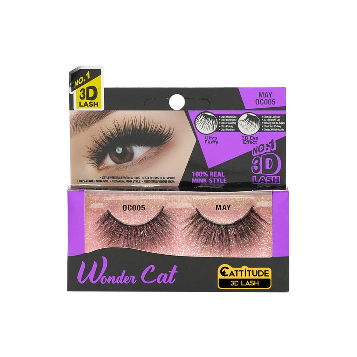EBIN MAY - WONDER CAT 3D FAUX MINK LASHES