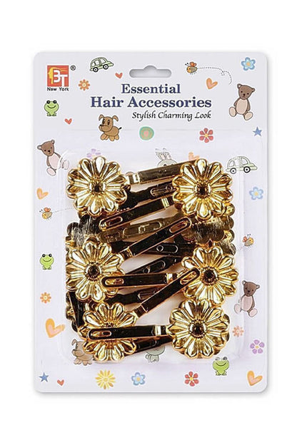 BEAUTY TOWN DAISY HAIR BARRETTES
