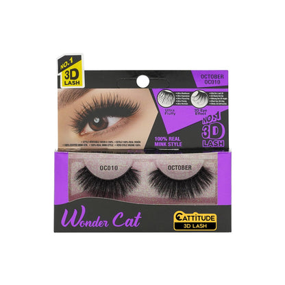 EBIN OCTOBER - WONDER CAT 3D FAUX MINK LASHES
