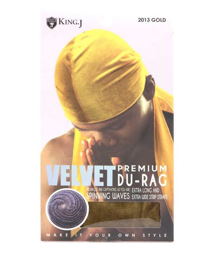 KING.J PREMIUM VELVET DU-RAG