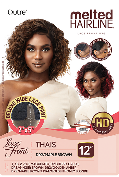 MELTED HAIRLINE HD LACE FRONT WIG - THAIS