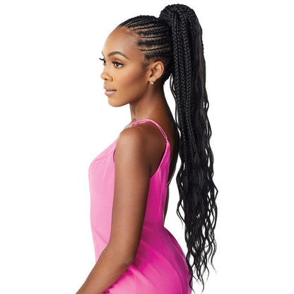 OUTRE PRETTY QUICK WRAP PONYTAIL BOHO BOX BRAID 32"