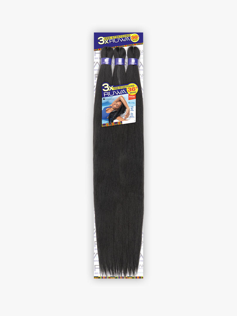 SENSATIONNEL 3X RUWA PRE-STRETCHED BRAID 36″
