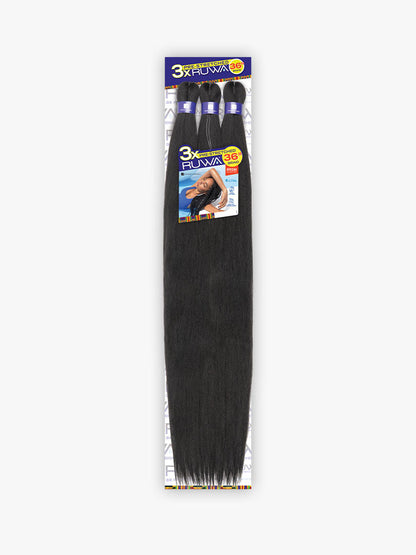 SENSATIONNEL 3X RUWA PRE-STRETCHED BRAID 36″