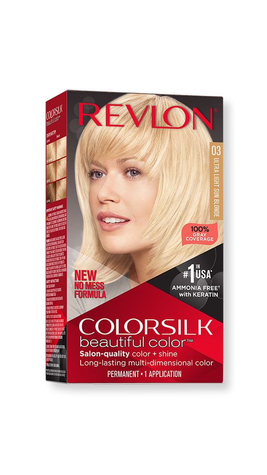 REVLON COLORSILK BEAUTIFUL COLOR PERMANENT HAIR DYE