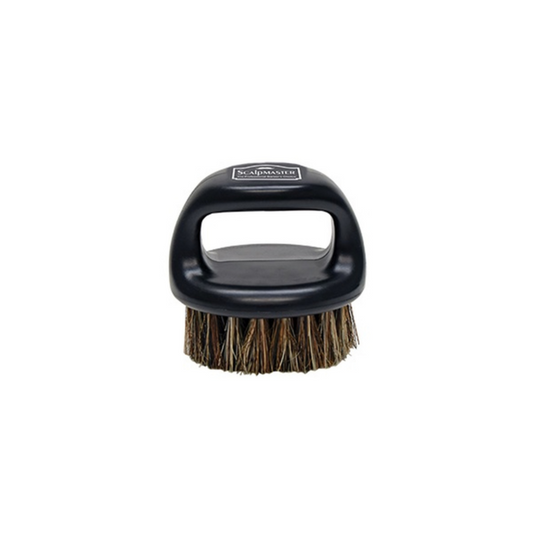 SCALPMASTER 100% BOAR BRISTLE BARBER BRUSH