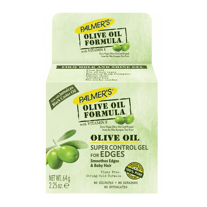 PALMER’S OLIVE OIL SUPER CONTROL GEL FOR EDGES 2.25 OZ.