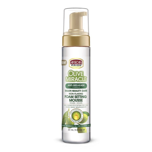OLIVE MIRACLE FOAM SETTING MOUSSE 8.5 OZ.