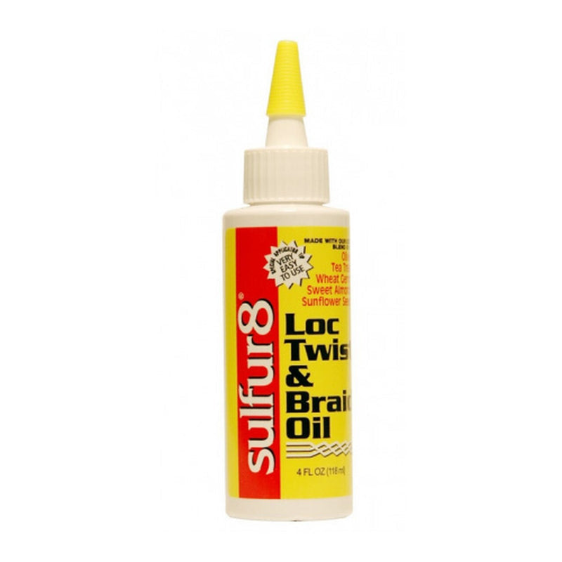 SULFUR8 LOC, TWIST & BRAID OIL 4 OZ.