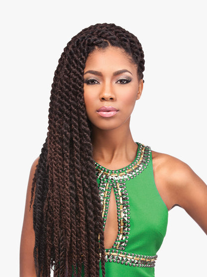 SENSATIONNEL 3X JAMAICAN TWIST PRE-STRETCHED 36"