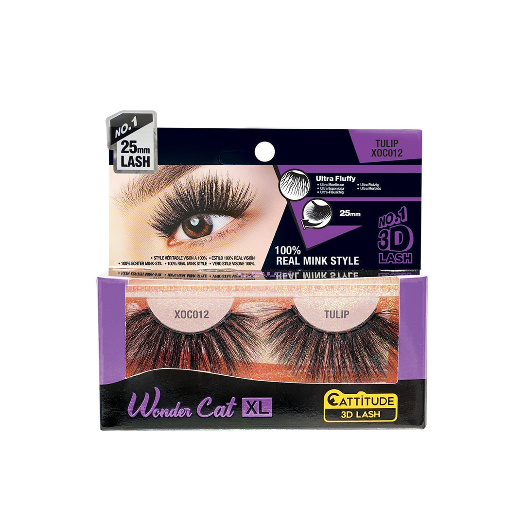 EBIN TULIP - WONDER CAT XL 25MM 3D FAUX MINK LASHES