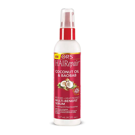 ORS RESTORE AND HEAT PROTECT MULTI-BENEFIT SERUM 4.3 OZ.