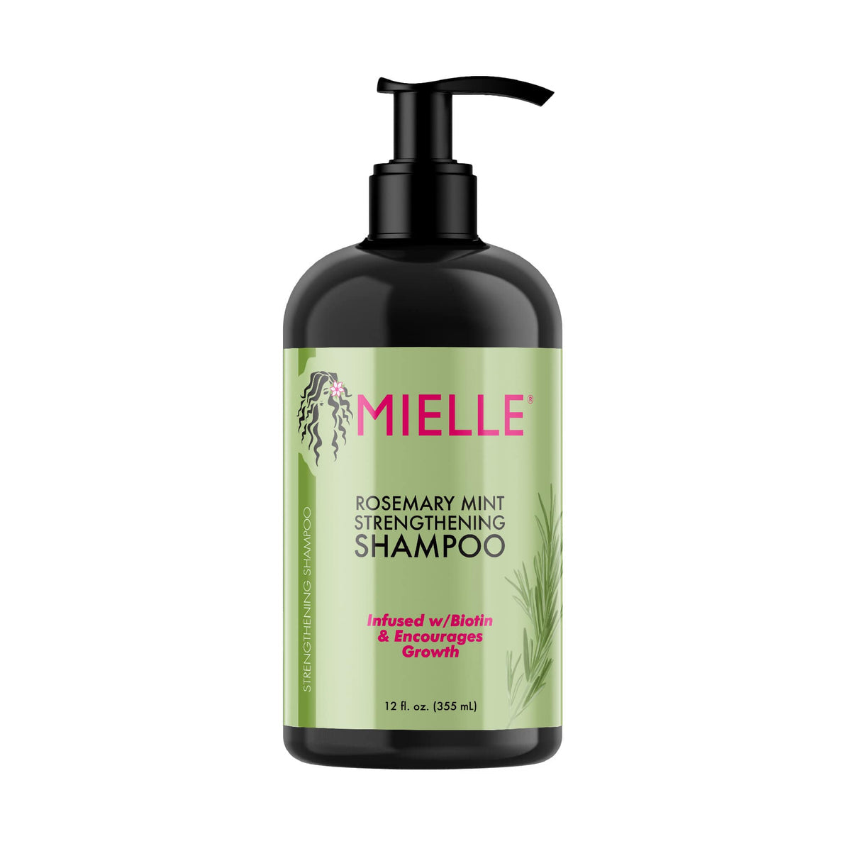 MIELLE ROSEMARY MINT STRENGTHING SHAMPOO 12 OZ.