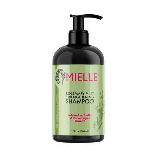 MIELLE ROSEMARY MINT STRENGTHING SHAMPOO 12 OZ.