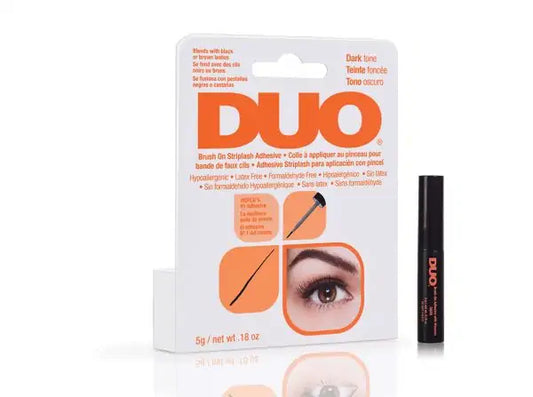 DUO BRUSH-ON STRIPLASH ADHESIVE (DARK) 0.18 OZ.