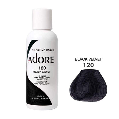 ADORE SEMI-PERMANENT HAIR COLOR 4 FL.OZ.