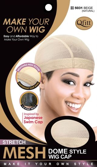 QFITT STRETCH MESH DOME STYLE WIG CAP