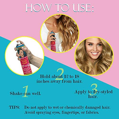 TEMPORARY SPRAY-ON HAIR COLOR 2.2 OZ