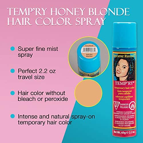 TEMPORARY SPRAY-ON HAIR COLOR 2.2 OZ